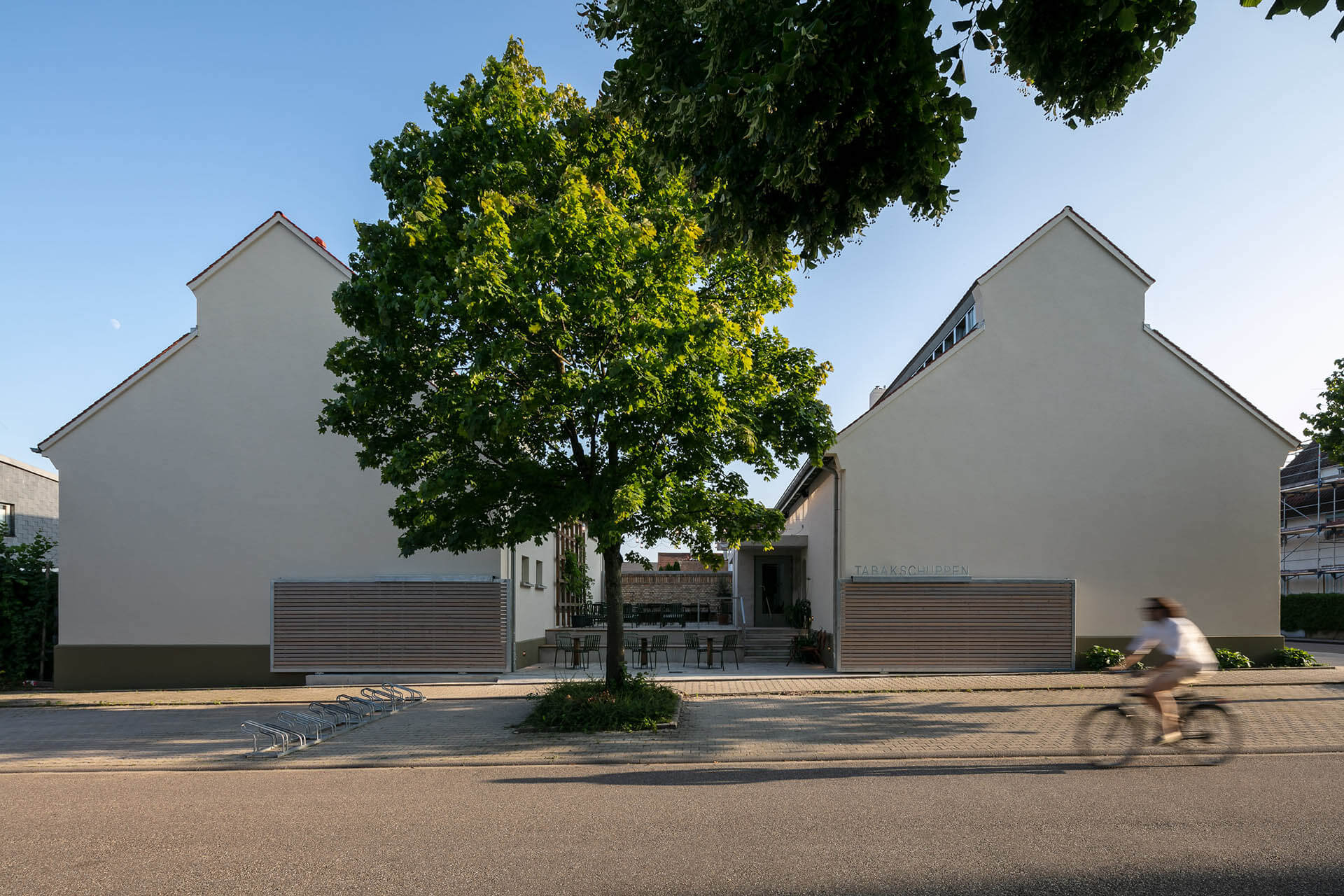 Tabakschuppen Rheinstetten Eingang
